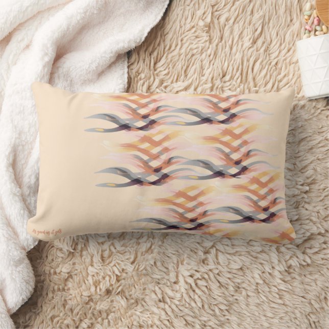 Rectangle Coussin de jet abstrait coloré (Couverture)