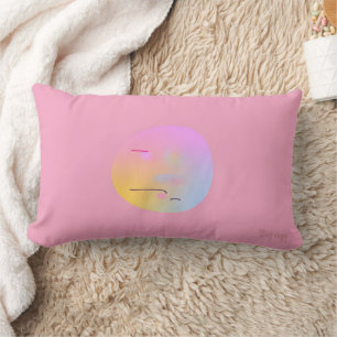 Rectangle Coussin de jet abstrait coloré