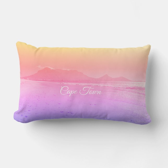 Rectangle Coussin de jet Cape Town Table Mountain (Recto)