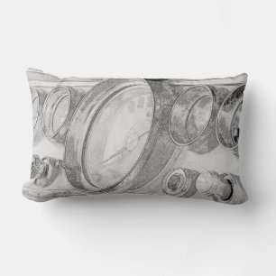 Rectangle Coussin de jet funky Chrysler tableau de bord croq