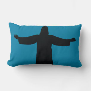 Rectangle Coussin de jet jésus christ