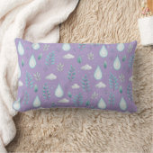 Rectangle Coussin de jet pastel mignon à motif nuage" (Couverture)