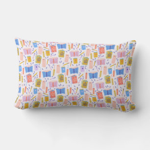Rectangle Coussin de jeté pour amoureux de livres – Un chapi