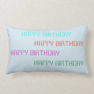 RECTANGLE COUSSIN DE JOYEUX ANNIVERSAIRE