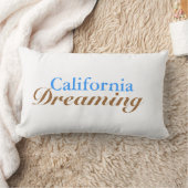 Rectangle Coussin de la Californie Dreamin (Couverture)