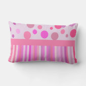 Rectangle Coussin de la pièce des filles personnalisées (Verso)