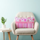 Rectangle Coussin de la pièce des filles personnalisées (Chaise)