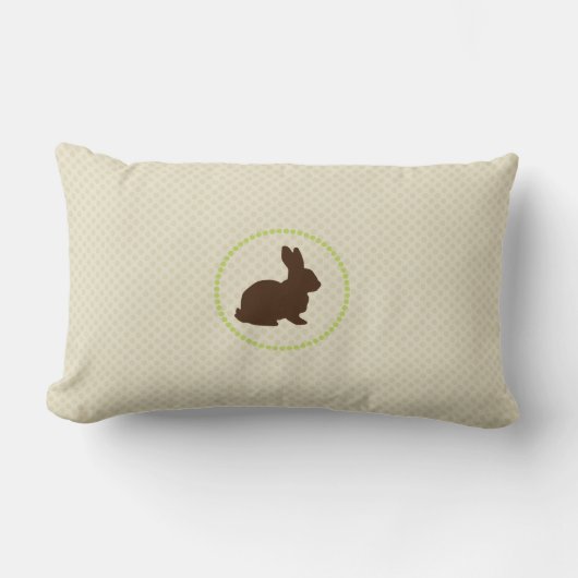 Rectangle Coussin de lapin (Recto)