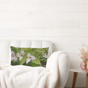 Rectangle coussin DE LUMBAR DÉCORATIF "TRILLIUM"