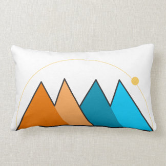 Rectangle Coussin de montagne