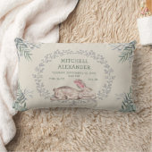 Rectangle coussin de naissance du lapin dormant (Couverture)