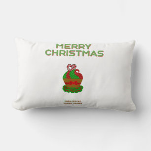 Rectangle Coussin de Noël Cupcake Lumbar