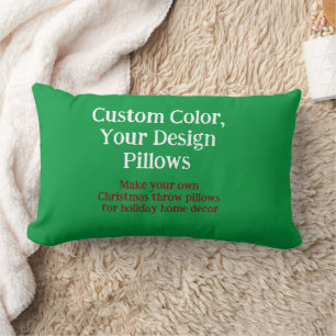 Rectangle Coussin de Noël, Noël personnalisé