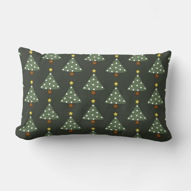 Rectangle Coussin de Noël personnalisé (Recto)