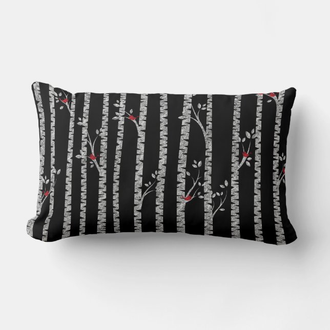 Rectangle Coussin de Noël rustique (Recto)