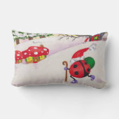 Rectangle Coussin de Noël Woodland (Verso)
