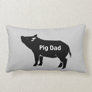 Rectangle Coussin de papa de porc