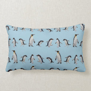 Rectangle Coussin de partie de pingouin (choisissez votre