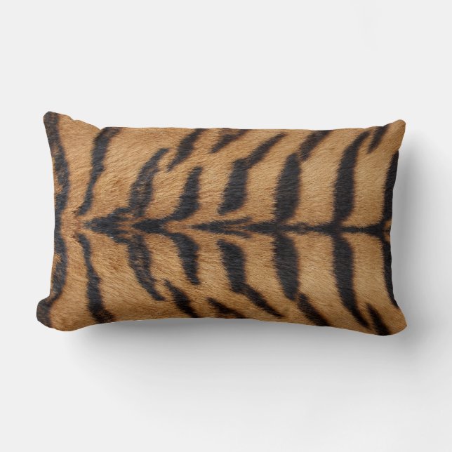 Rectangle Coussin de peau de tigre (Recto)
