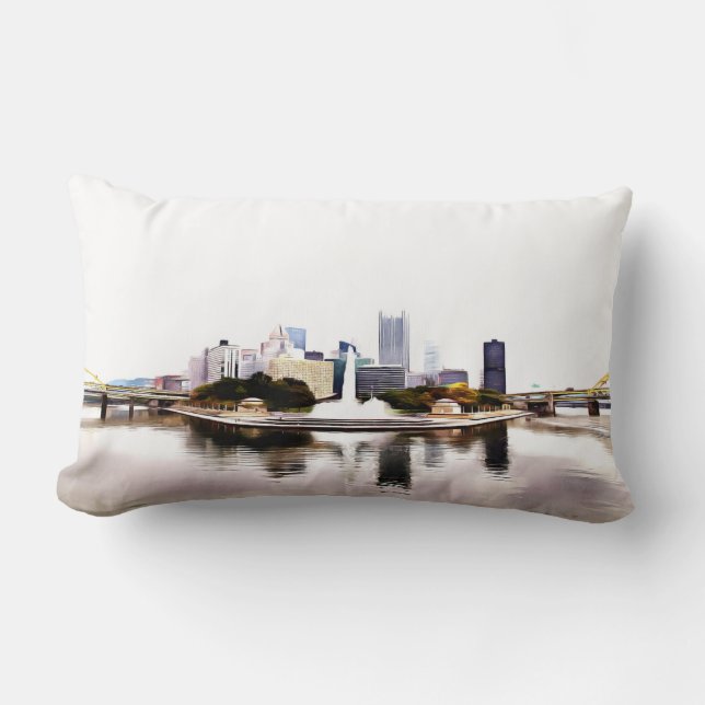 Rectangle Coussin de Pittsburgh (Recto)