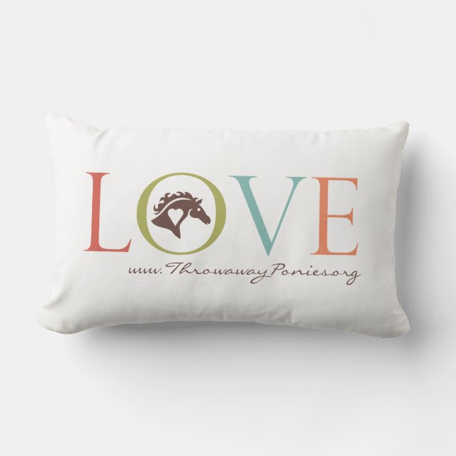 Rectangle Coussin de ROBINETS d'AMOUR (Recto)