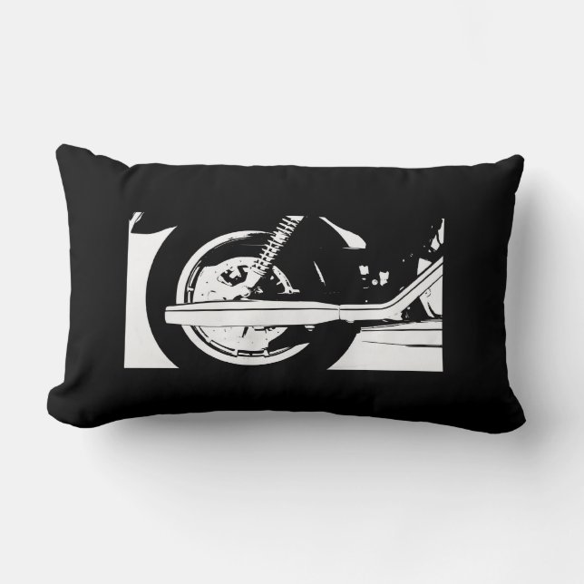 Rectangle Coussin de roues moto (Recto)