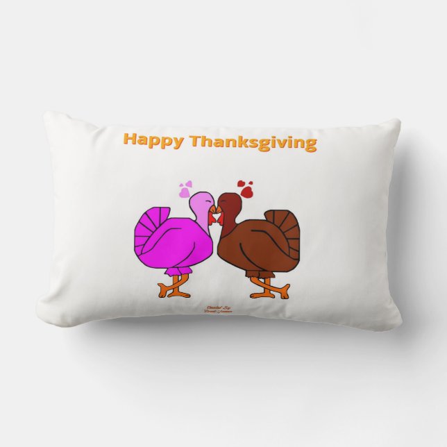 Rectangle Coussin de Thanksgiving Passion Lumbar (Recto)