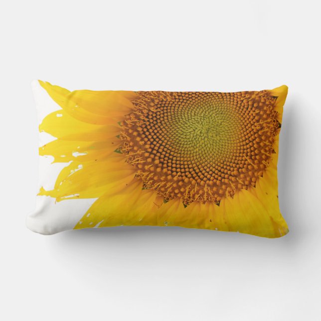 Rectangle Coussin de tournesol (Recto)