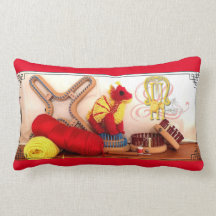 Coussin de Tricot de Loom