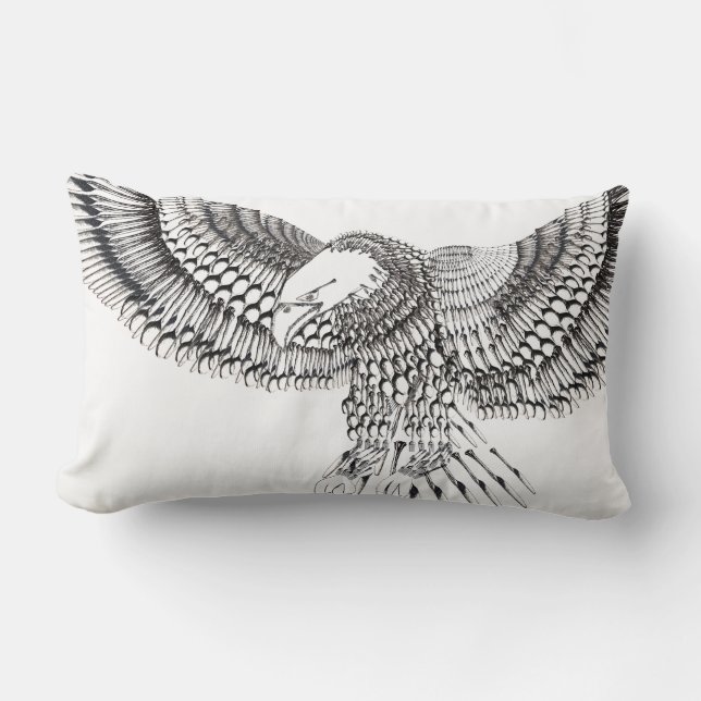 Rectangle Coussin d'Eagle (Recto)