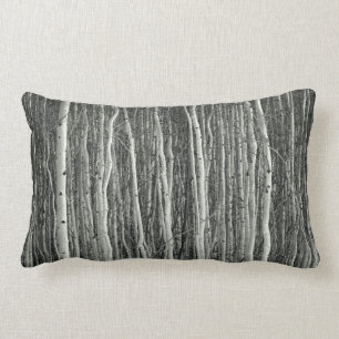 Rectangle coussin dense en bois (verger d'arbre de tremble)