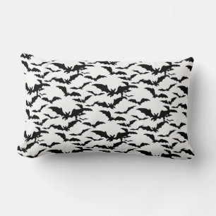Rectangle Coussin des chauves-souris d'Halloween