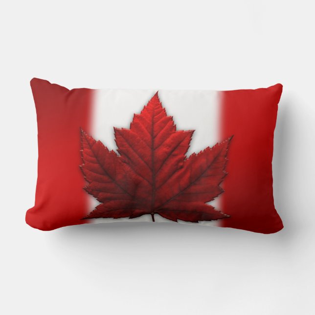 Rectangle Coussin du Canada Coussin de souvenir du drapeau c (Recto)