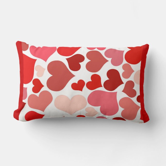 Rectangle Coussin du coeur et de l'amour (Recto)