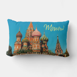Rectangle Coussin du Coussin russe du Carré rouge moscovite 