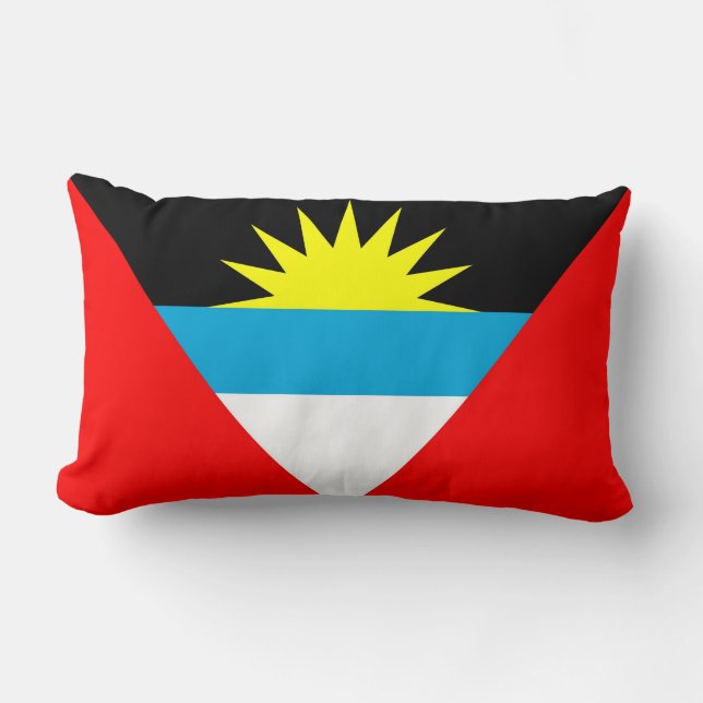 Rectangle coussin du drapeau antigua et barbuda (Recto)