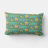 Rectangle Coussin DU DU CHÂSSIS DU PRINTEMPS ET DU DUCK PRI (Verso)