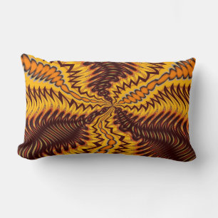 Rectangle Coussin du feu de forêt