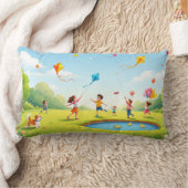 Rectangle Coussin du parc Kite Dreams (Couverture)