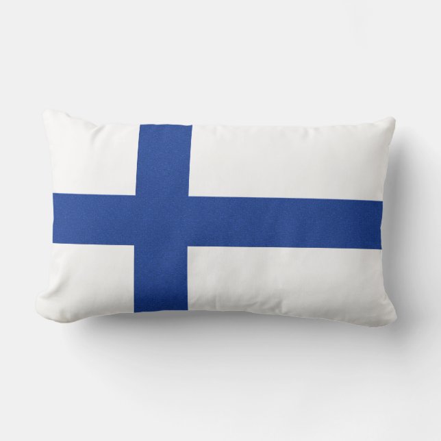 Rectangle COUSSIN du pavillon SUOMI FINLAND (Recto)