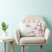 Rectangle Coussin en bambou rouge (Chaise)