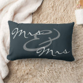 Rectangle Coussin en bois de Mme et Mme (Couverture)