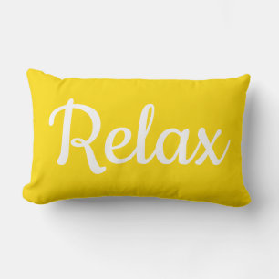 Rectangle Coussin en bois - Relax