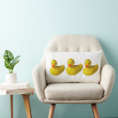 Rectangle Coussin en caoutchouc jaune de Duckie (Chaise)