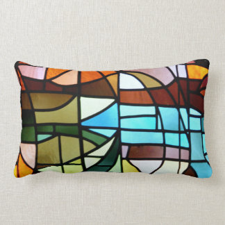 Rectangle Coussin en verre souillé de Sagrada Família de La