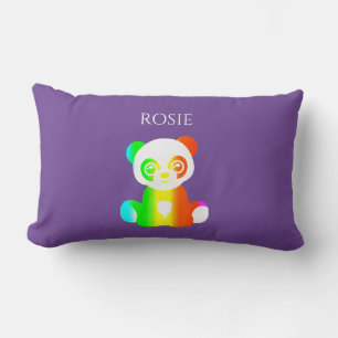 Rectangle COUSSIN enfant avec ours MULTI COLORÉ, nom personn