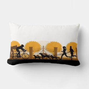 Rectangle Coussin extérieur Silhouette