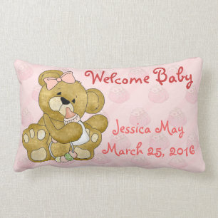 Rectangle Coussin fait sur commande de bébé