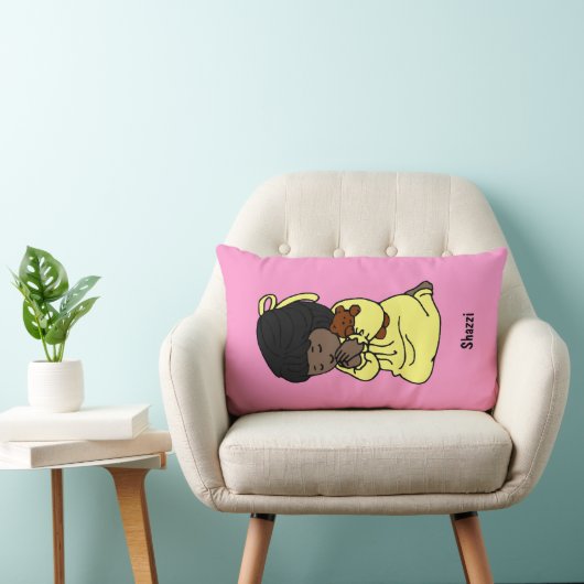 Rectangle Coussin fait sur commande de prière de petite (Chaise)