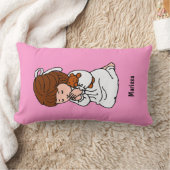 Rectangle Coussin fait sur commande de prière de petite (Couverture)